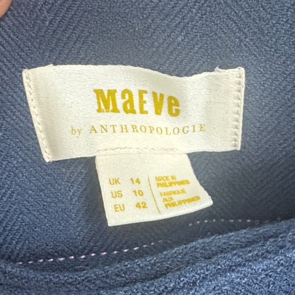 Maeve Navy Blue Trousers - Picture 3 of 7